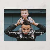 Veel plezier met alles Moderne, eenvoudige feestel Briefkaart (Voorkant)