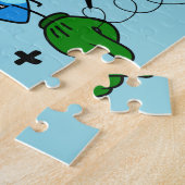 Veel plezier met de wetenschapspuzzel legpuzzel (Zijkant)