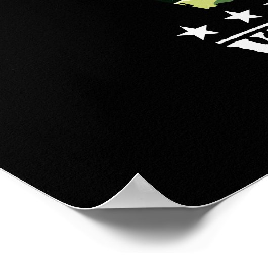 Veel plezier met onze veteranen Happy Veteran Day  Poster (Hoek)