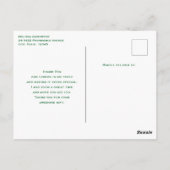 Veel plezier met Retro Typografie Bedankt Briefkaart (Achterkant)