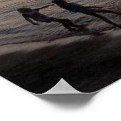 Veel plezier op het strand poster (Hoek)