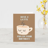 Veel plezier op je verjaardag kaart (Gele Bloem)