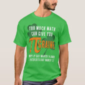 Veel plezier Pi Day St Patrick's Day T-shirt (Voorkant)