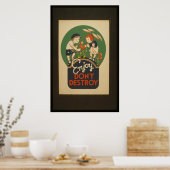 Veel plezier! poster (Keuken)