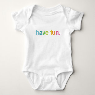 Veel plezier romper