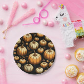 Veel pompoenen papieren bordje (Feest)