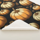 Veel pompoenen sherpa deken (3/4)