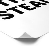 VEEL POOR DAN STEALEN POSTER (Hoek)