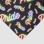 Veel Pride Neon tekenen Tissuepapier (Detail)
