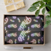 Veel Pride Neon tekenen Tissuepapier (Geschenk)