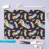 Veel Pride Neon tekenen Tissuepapier (Craft)