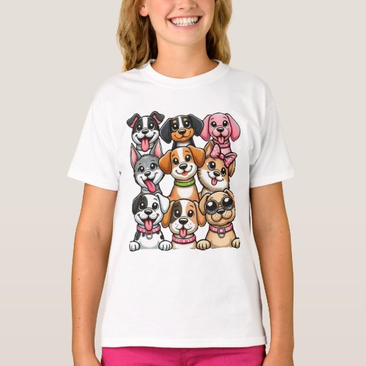 Veel Puppies T-shirt (Voorkant)