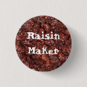 Veel Raisins Ronde Button 3,2 Cm (Voorkant)