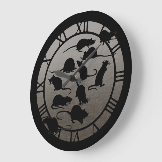 Veel ratten grote klok (Hoek)