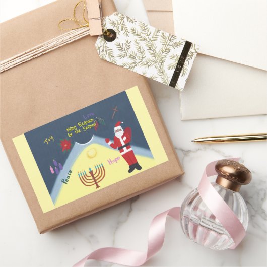 Veel redenen voor de seizoensvakantie Stickers (Geschenken)