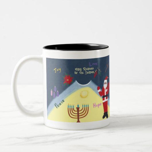 Veel redenen voor het seizoen, vakantie mokken (Links)