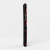 Veel rode lieveheersbeestjes Lucky Pattern Green Case-Mate iPhone Case (Achterkant/rechts)