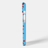 Veel rode lieveheersbeestjes Lucky Pattern Sky Blu Case-Mate iPhone Case (Achterkant / Links)