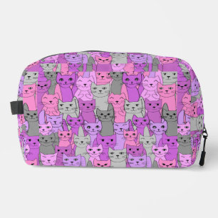 Veel Roze Katten Ontwerp Dopp Kit Bag Toilettasje