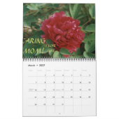 VEEL ROZEN! Agenda Kalender (Mar 2027)