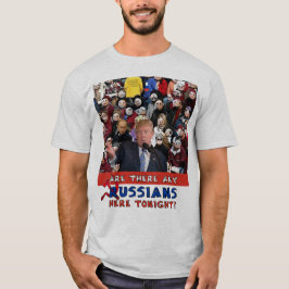 Veel Russen, Trump Rally, Trump, Rusland, Emoji T-shirt