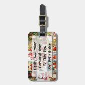 Veel Santas Easy ID Personal Bagagelabel (Voorkant verticaal)