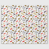 Veel scharnierende creaties Thunder_Cove Cadeaupapier (Vlak)