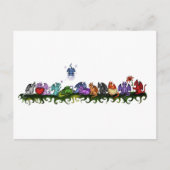 Veel schattige Dragons Briefkaart (Voorkant)