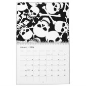 Veel schedels kalender (Jan 2026)