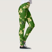 Veel Shamrocks/ -Wees Iers voor een dag Leggings (Rechts)