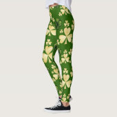 Veel Shamrocks/ -Wees Iers voor een dag Leggings (Links)