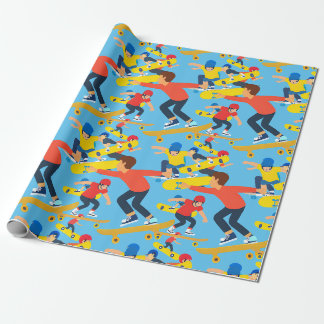 Veel Skateboarders Cadeaupapier