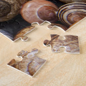 Veel slakkenschalen legpuzzel (Zijkant)