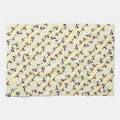 Veel Snowmen kerst met Cute Snowmen Theedoek (Horizontaal)