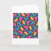 Veel Sokken Wenskaarten Kaart (Voorkant)