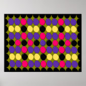 Veel Spots Creëer je eigen afdrukken Poster (Voorkant)