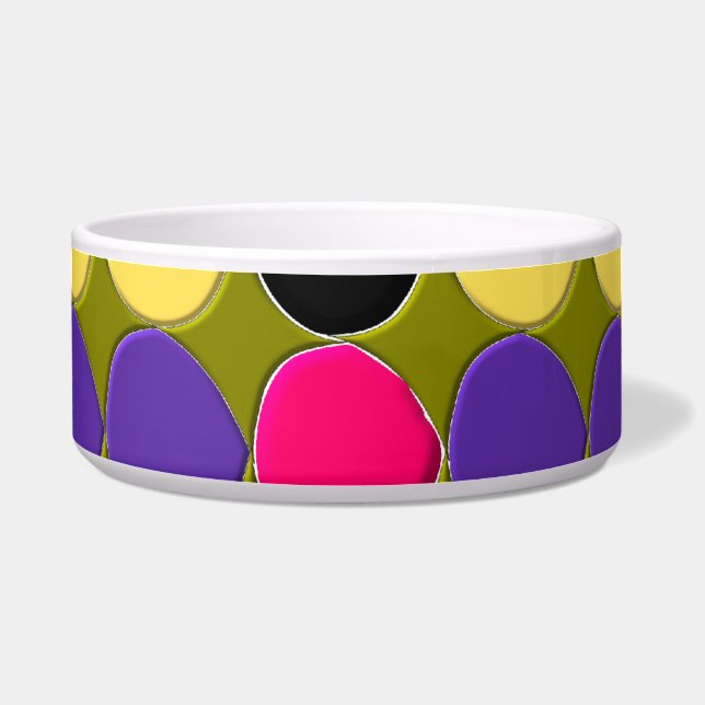 Veel Spots Dog Bowl Voerbakje (Voorkant)