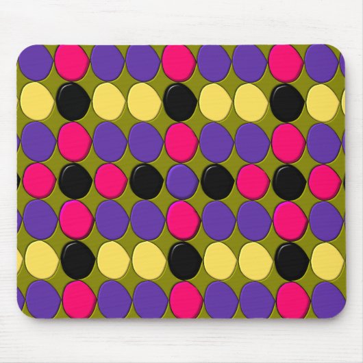 Veel Spots Mousepad Muismat (Voorkant)