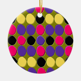 Veel Spots Pendant Keramisch Ornament