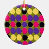 Veel Spots Pendant Keramisch Ornament (Achterkant)