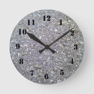 Veel steen ronde klok