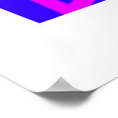 Veel sterrenkunst poster (Hoek)