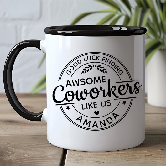 Veel succes bij het vinden van betere collega's sa mok