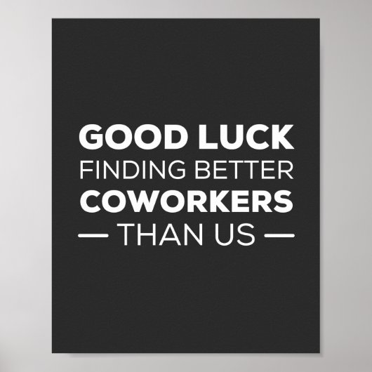 veel succes bij het vinden van collega ' s , beter poster (Voorkant)