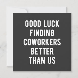 Veel succes bij het vinden van collega's beter dan kaart