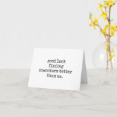 Veel succes bij het vinden van collega's beter dan kaart (Gele Bloem)