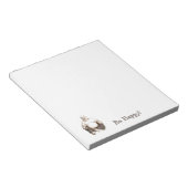 Veel succes boeddha om te lachen notitieblok (Schuin)