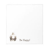 Veel succes boeddha om te lachen notitieblok (Voorkant)