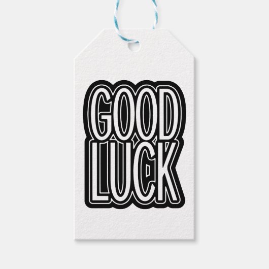 Veel Succes Cadeaulabel (Voorkant)