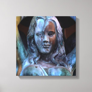 Veel succes canvas afdruk